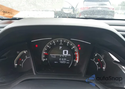 2017 Honda Civic Lx из США, поврежденный, VIN 19XFC2F51HE000513